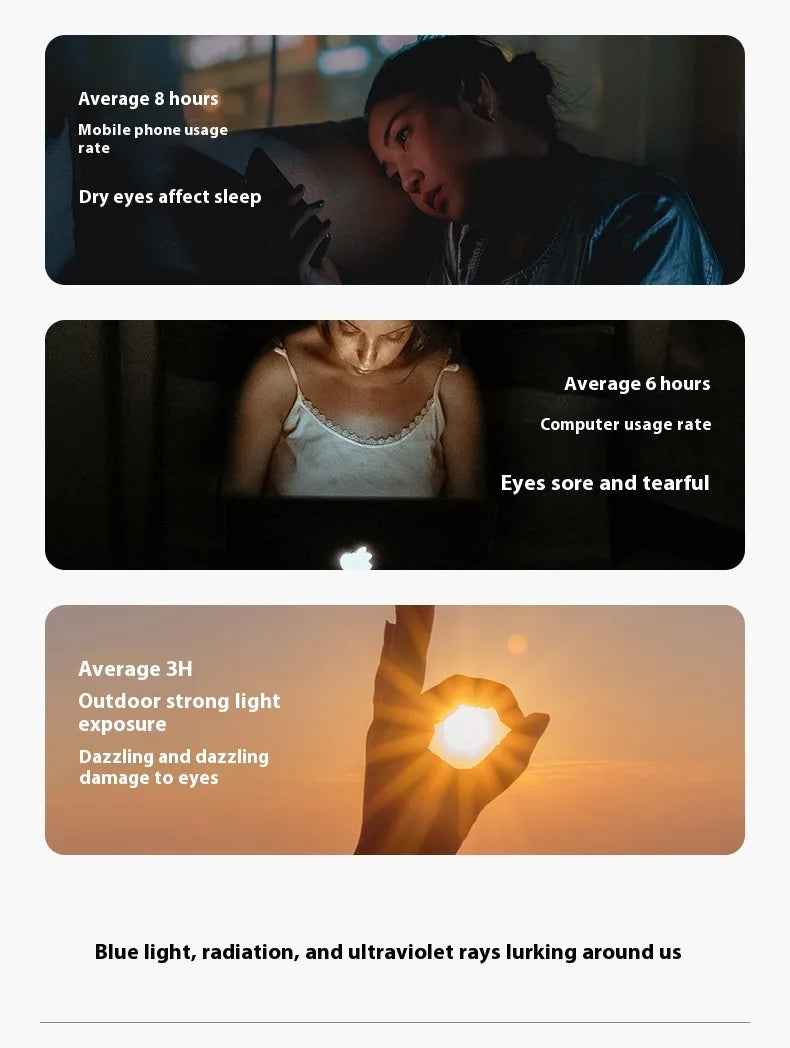 The "Mama-Shield" Restorative Blue Light Glasses — Anti-Fatigue Edition