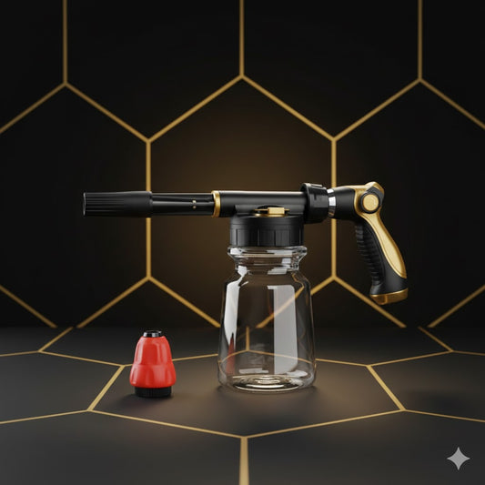 The Detailers Gold™ Pro-Series Mastery Bundle (24-Piece Arsenal + Foam Cannon & Bucket)